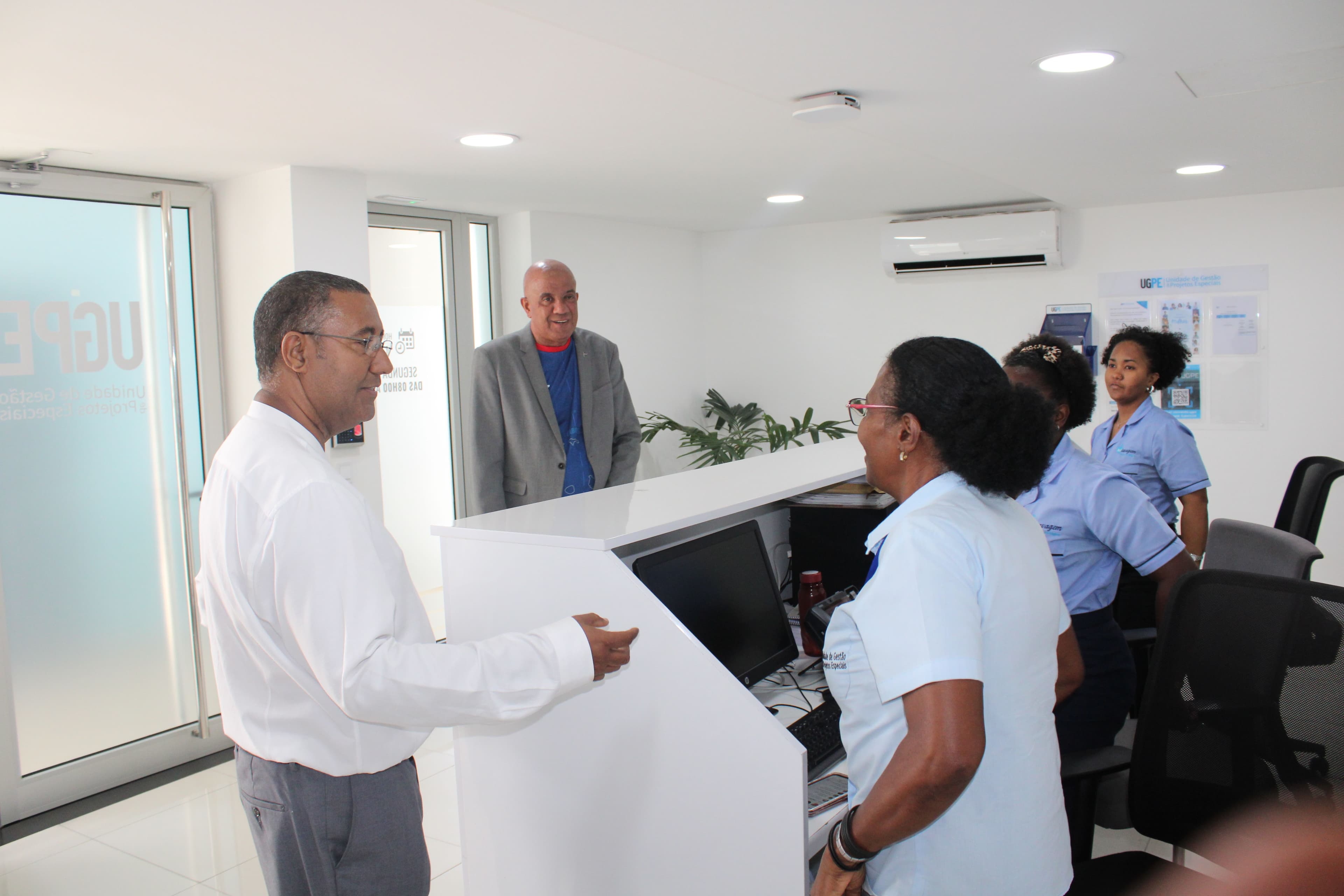 UGPE recebe visita do Ministro da Coordenação de Projetos Especiais e Acesso a Fundos no âmbito da nova tutela institucional