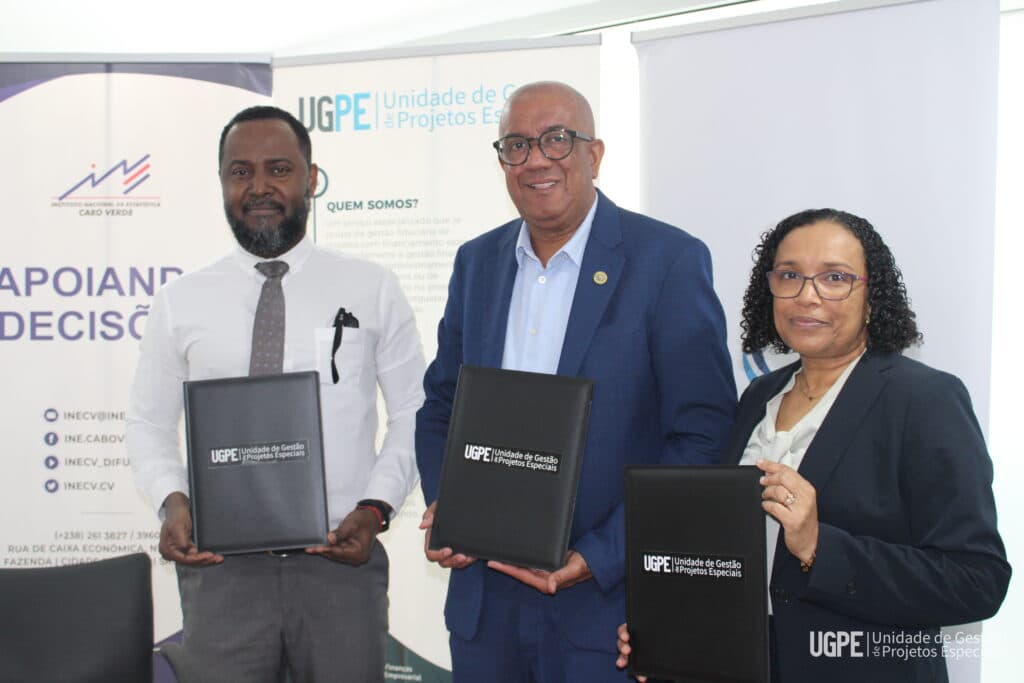 UGPE, INE e ANAS firmam Memorando Tripartidário para Gestão Sustentável dos Resíduos Eletrónicos em Cabo Verde