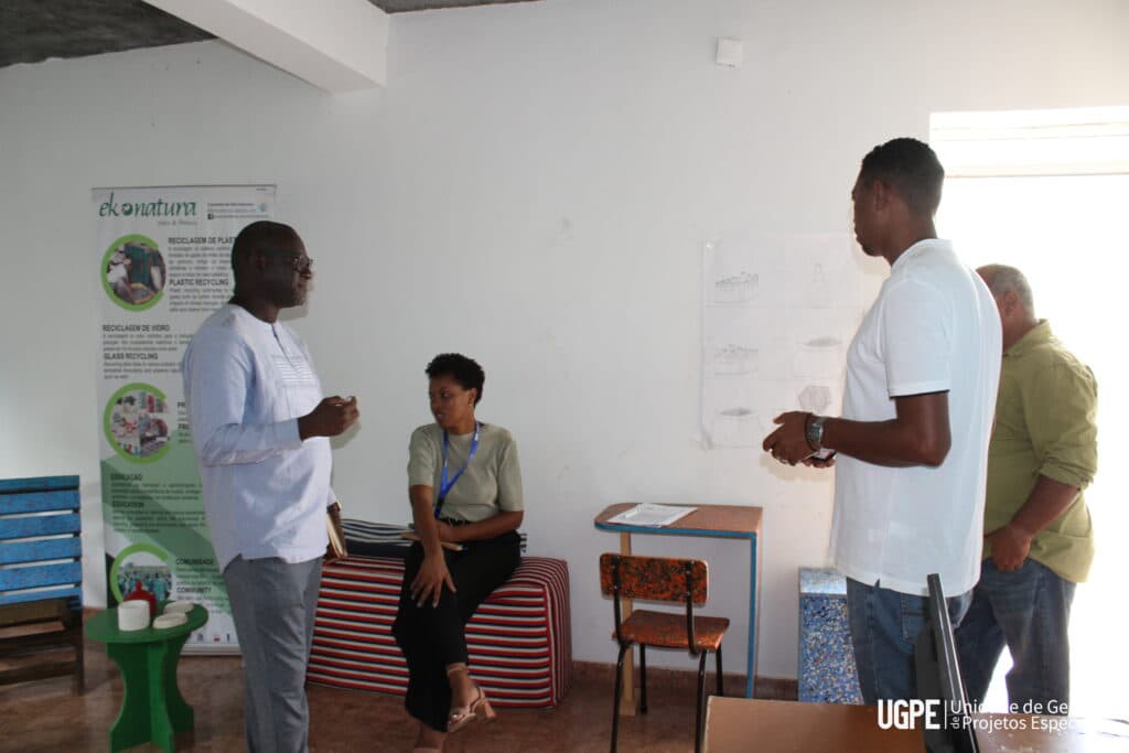Ekonatura recebe visita da UGPE e do BAD no âmbito do Projeto do Parque Tecnológico