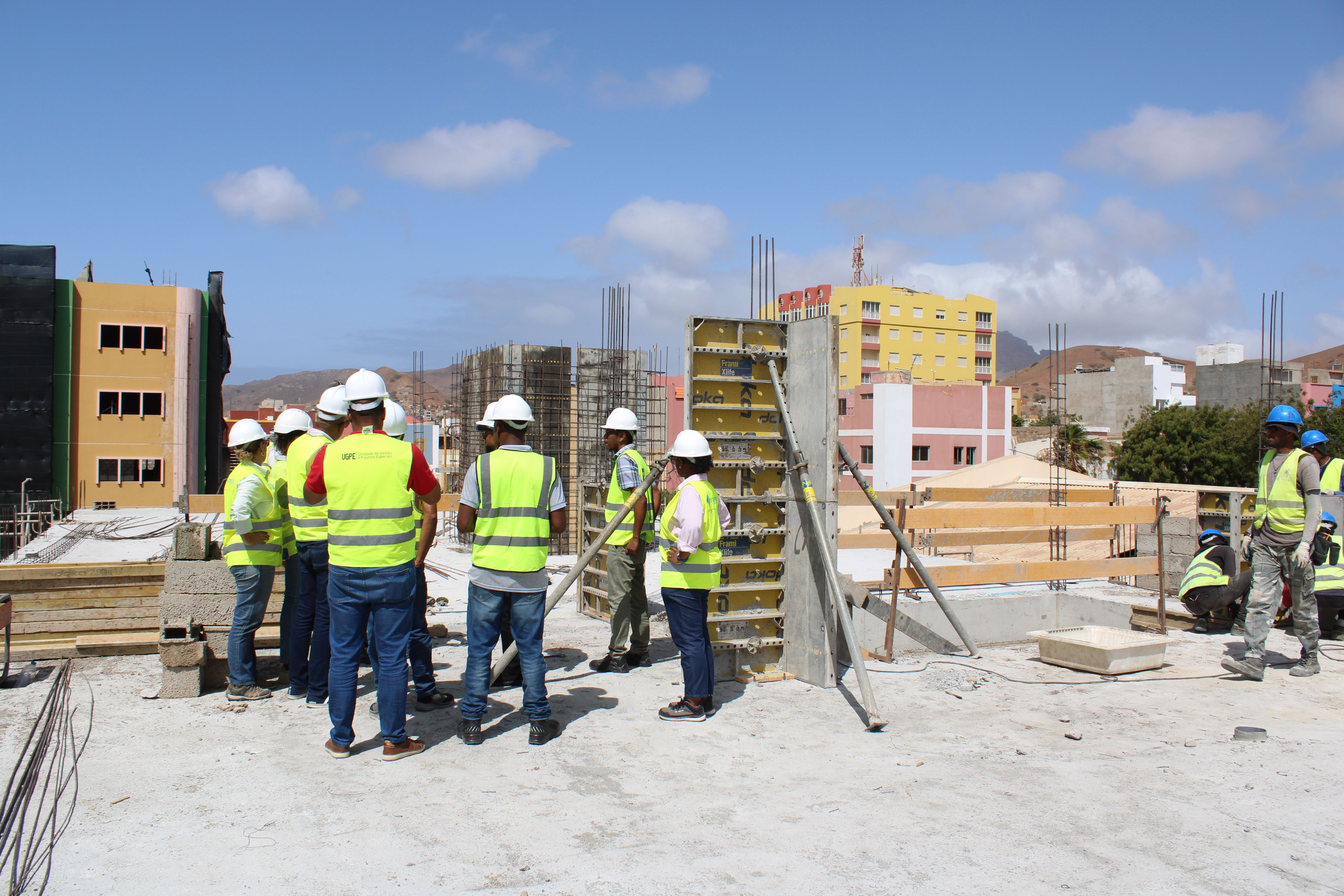 UGPE acompanha o andamento das obras do Centro de Saúde de Monte Sossego